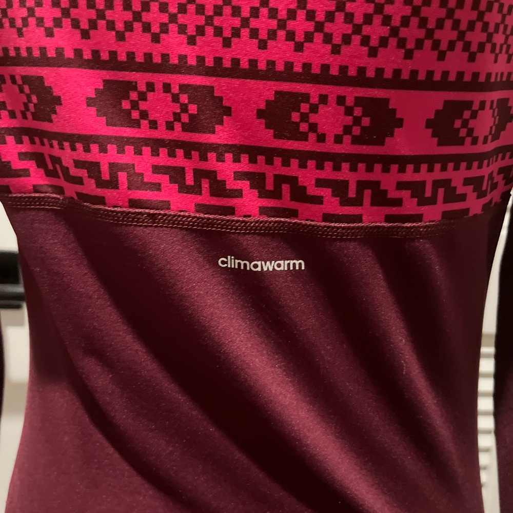 Adidas Bold Red and Pink Climawarm Jacket - Picture 6 of 8